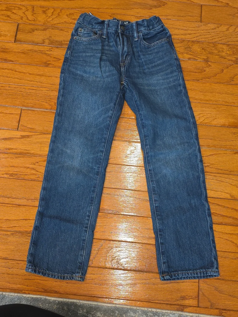 GAP Boy's Blue Straight-Leg Jeans